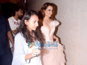 Kangana Ranaut walks the ramp for Platinum Vogue