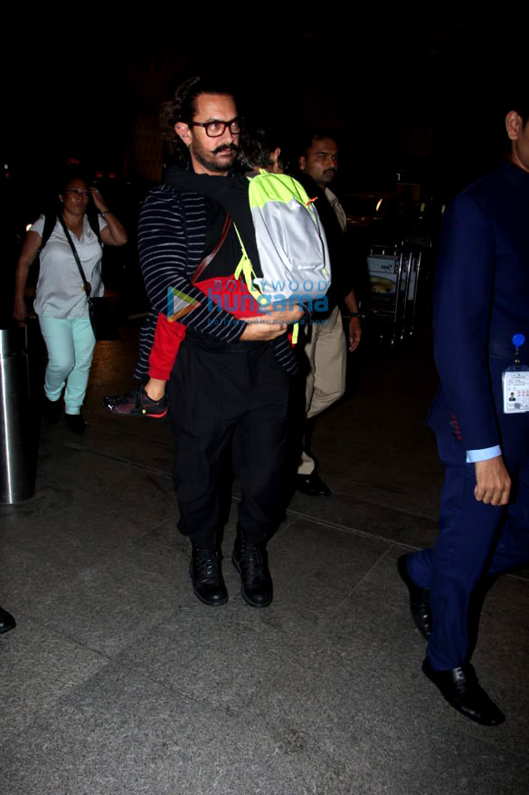 Aamir Khan, Kriti Sanon, Sophie Choudry and others snapped at the airport