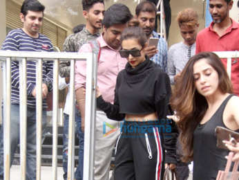 Malaika Arora and Sussanne Khan snapped at the Label Life store in Bandra