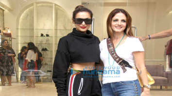 Malaika Arora and Sussanne Khan snapped at the Label Life store in Bandra