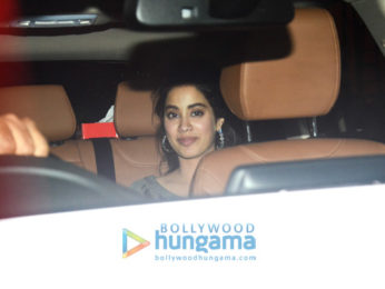 Special screening of Dhadak at Yashraj Studio