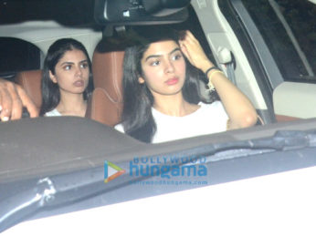Special screening of Dhadak at Yashraj Studio