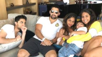 Suhana Khan and AbRam’s coochie-coo moment on a private cruise gets captured by mommy Gauri (see pic)