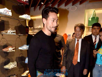 Tiger Shroff snapped at Onitsuka Tiger launch in Delhi