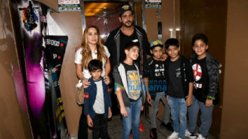 Zayed Khan, Kailash Kher and Shashank Khaitan snapped at PVR Juhu