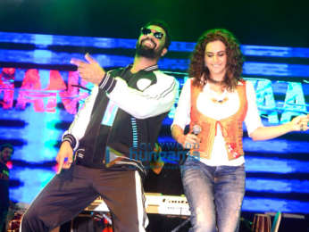 Abhishek Bachchan, Vicky Kaushal & Taapsee Pannu grace 'the Manmarziyaan' concert tour