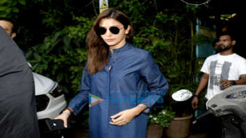 Anushka Sharma snapped at Physi O Flex in Versova