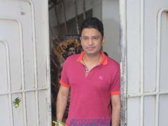 Bhushan Kumar spotted at Sunny Super Sound in Juhu
