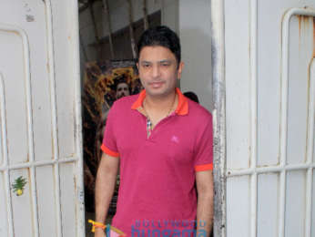 Bhushan Kumar spotted at Sunny Super Sound in Juhu