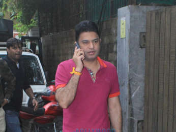 Bhushan Kumar spotted at Sunny Super Sound in Juhu