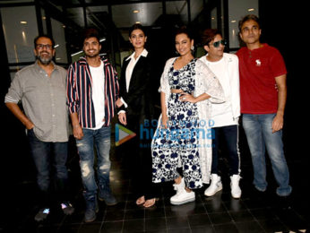 Cast of Happy Phirr Bhag Jayegi promote their film