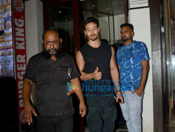 Disha Patni, Tiger Shroff and Aditi Rao Hydari spotted at Bastian