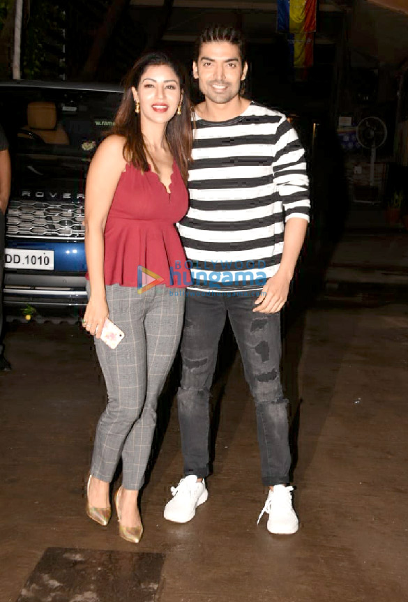 Gurmeet Choudhary and Debina Bonnerjee snapped in Juhu Gurmeet Choudhary and Debina Bonnerjee snapped in Juhu