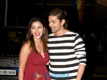 Gurmeet Choudhary and Debina Bonnerjee snapped in Juhu