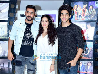 Ishaan Khatter and Janhvi Kapoor snapped at Whistling Woods