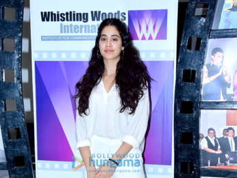 Ishaan Khatter and Janhvi Kapoor snapped at Whistling Woods