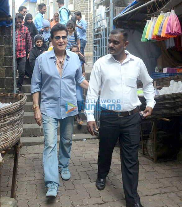 Jitendra snapped at Mount Mary Church in Bandra Jitendra snapped at Mount Mary Church in Bandra