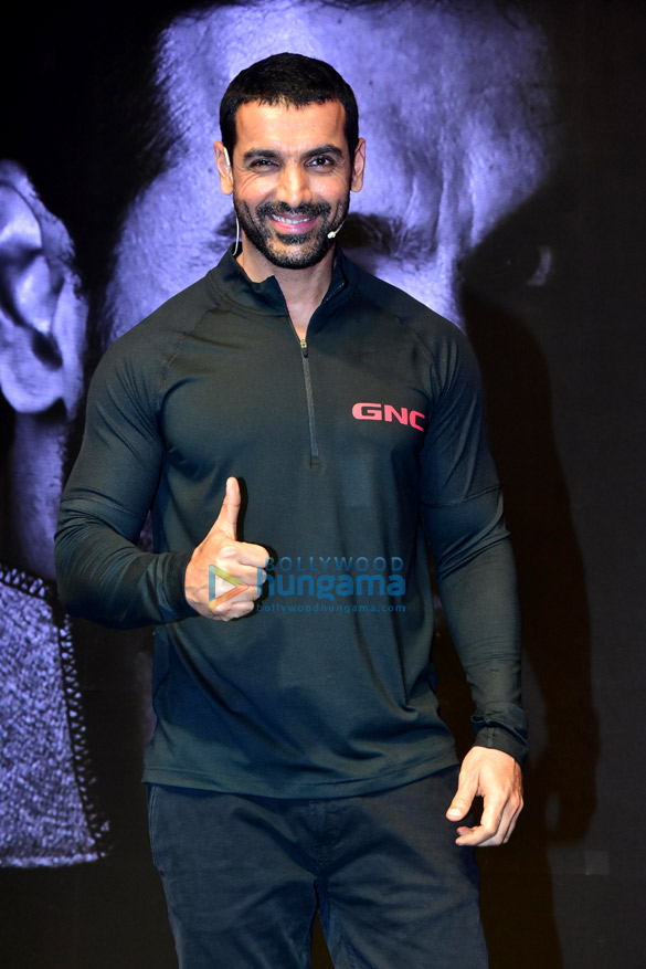 John Abraham announced as the brand ambassador for the wellness brand GNC John Abraham announced as the brand ambassador for the wellness brand GNC