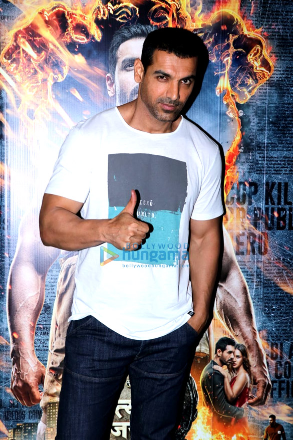 John Abraham snapped at ‘Satyamev Jayate’ interviews at Sun N Sand hotel in Juhu John Abraham snapped at ‘Satyamev Jayate’ interviews at Sun N Sand hotel in Juhu