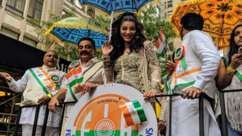 Kamal Haasan and Shruti Haasan attend the India Day Parade in New York