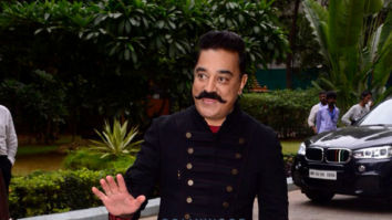 Kamal Haasan snapped promoting his film Vishwaroopam 2 on sets of Indian Idol 10