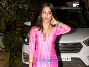 Kriti Kharbanda snapped post dubbing for Yamla Pagla Deewana Phir Se