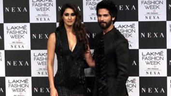 Lakme Fashion Week: Shahid Kapoor & Disha Patani walk the on Amit Aggarwal on day 3