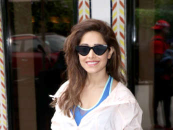 Nushrat Bharucha spotted at Sun and Sand Hotel, Juhu