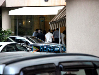 Priyanka Chopra, Nick Jonas and with family snapped at St. Catherine's orphanage in Andheri