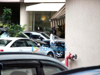 Priyanka Chopra, Nick Jonas and with family snapped at St. Catherine's orphanage in Andheri