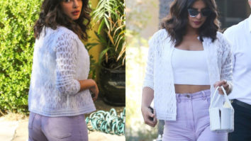 Slay or Nay: Priyanka Chopra in Aritzia and Nanushka at Beverly Hills