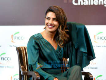 Priyanka Chopra snapped at the FICCI event