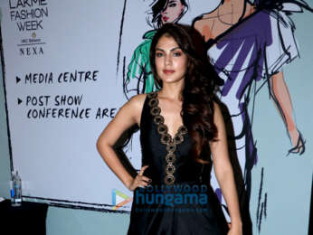 Celebs grace Urvashi Juneja's show at the Lakme Fashion Week