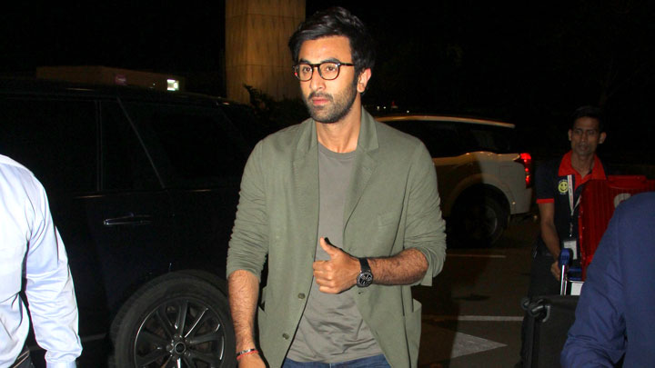 SPOTTED: Ranbir Kapoor at airport