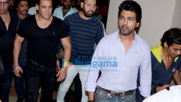 Salman Khan arrives at JW Marriott for Manish Malhotra’s fashion show