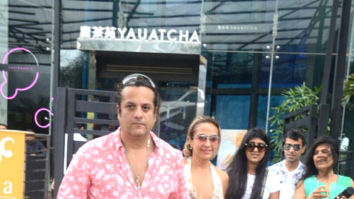 Sanya Malhotra, Fardeen Khan and others snapped at Yauatcha in BKC