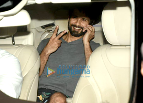 Shahid Kapoor snapped out and about in Mumbai Shahid Kapoor snapped out and about in Mumbai