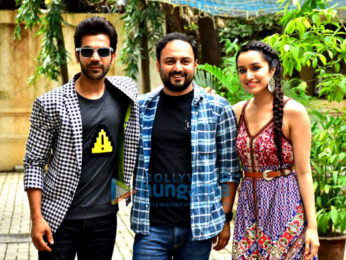 Shraddha Kapoor and Rajkummar Rao spotted at Maddock Films office