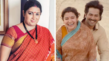 Smriti Irani lauds Varun Dhawan – Anushka Sharma’s Sui Dhaaga – Made In India trailer!