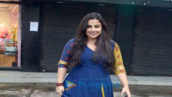 Vidya Balan spotted at after shopping in Bandra