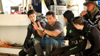 On The Sets Of The Movie Vishwaroop II