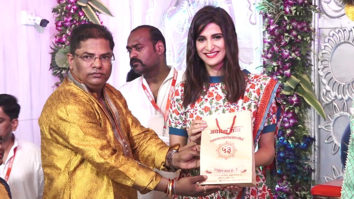 Aahana Kumra attends Ganesh aarti in Andheri