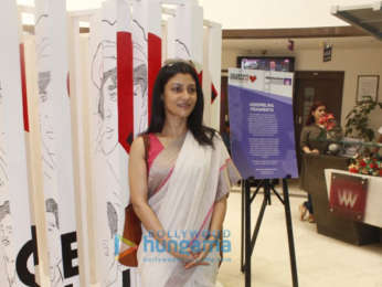 Abhishek Bachchan and Konkana Sen grace the inauguration of the Whistling Woods International ‘75 Frames’ rare portrait collection of Amitabh Bachchan