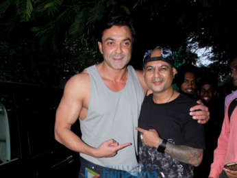 Bobby Deol spotted at Hakim's Aalim salon in Bandra