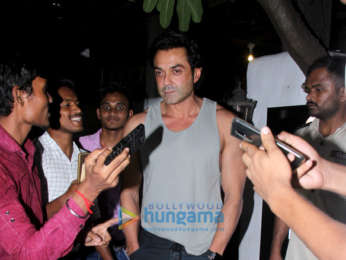 Bobby Deol spotted at Hakim's Aalim salon in Bandra