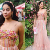 Janhvi Kapoor in Rahul Mishra for Isha Ambani engagement bash (Featured)
