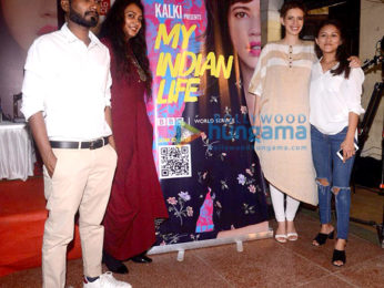 Kalki Koechlin snapped at St Xavier's College