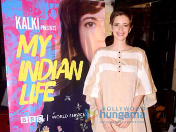 Kalki Koechlin snapped at St Xavier's College
