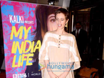 Kalki Koechlin snapped at St Xavier's College