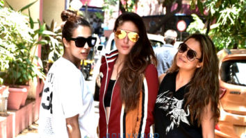 Kareena Kapoor Khan, Malaika Arora and Amrita Arora snapped after yoga session in Bandra